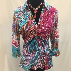 Mesmerize blouse, size medium